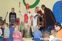 Mikulášská veselice s Myš a Maš (5. 12. 2011)